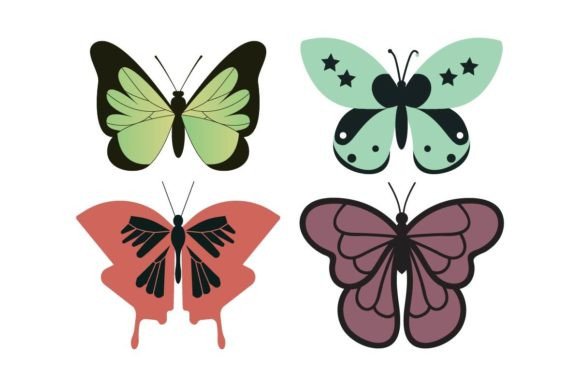 Butterfly Beauty Graphics & Freebies