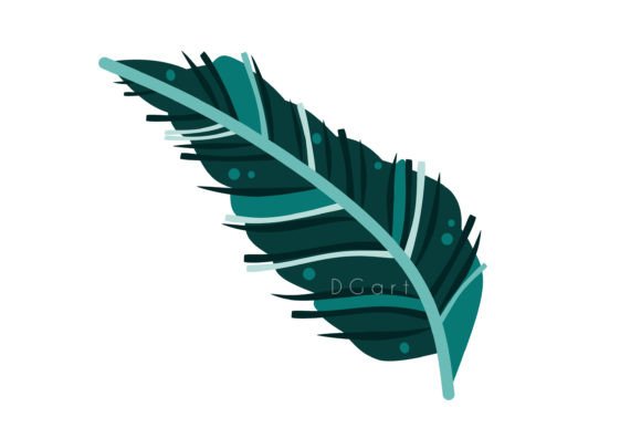 Creative Leaf Design: A Freebie Graphic for Digital Sellers