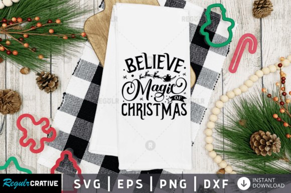FREE Believe Magic of Christmas, Crafts & Graphics