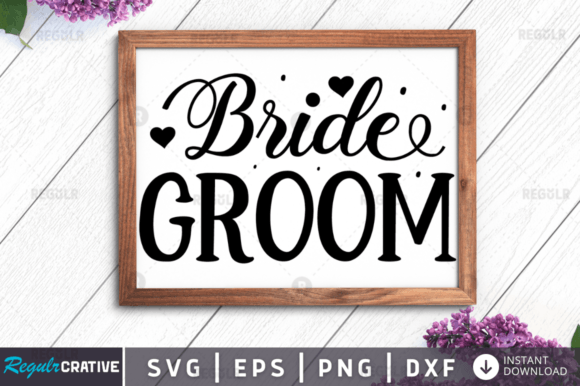 FREE Bride Groom, Wedding Svg Design