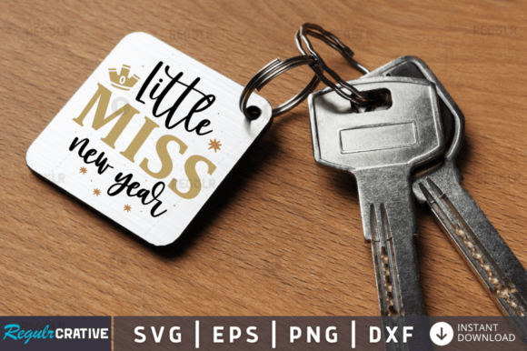Little Miss New Year, NEW YEAR SVG