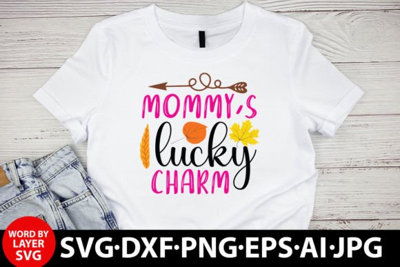 Mommy's Lucky Charm Svg: Graphics and Crafts for Real Publishing