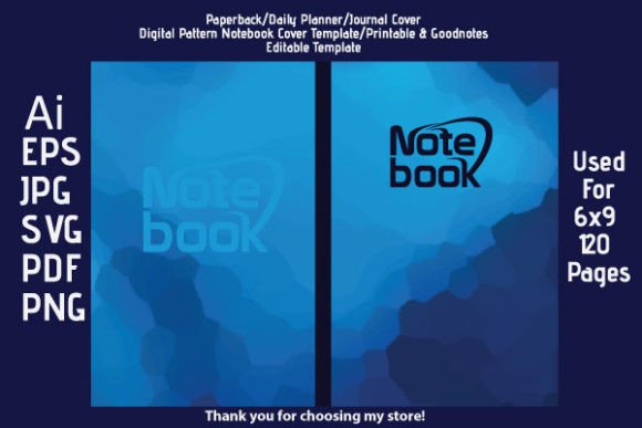 Notebook Cover Graphics for Real-World Content Publishing