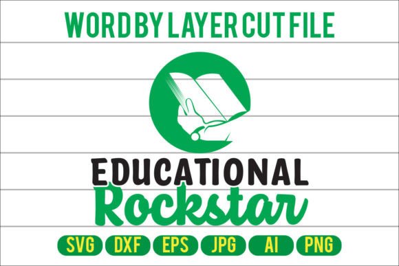 Rockstar Svg Design for Crafts and Graphics