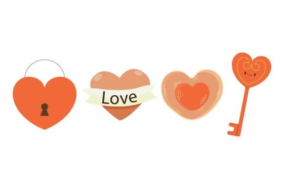 Valentine Love Love Party Graphics Freebies