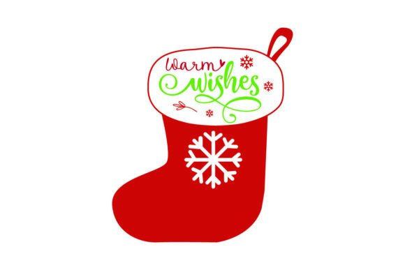 Warm Wishes Christmas Graphics for Crafts